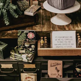 eclectic gifts, botanical goodies, and purposeful decor...