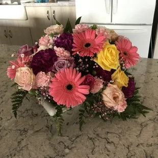 Another friend's small bouquet