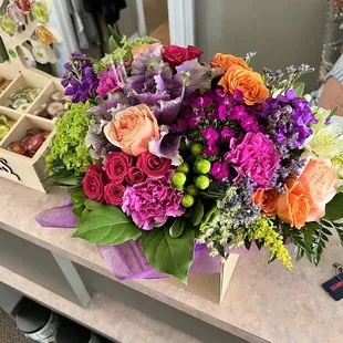 Arrangement for my mom's retirement