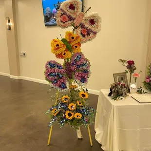 They make this beautiful arrangements with so much love we so thankful for all the co worker&apos;s and owner
