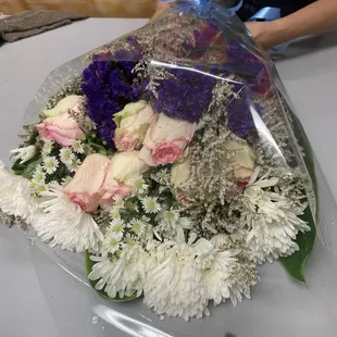 Absolutely beautiful custom floral bouquet