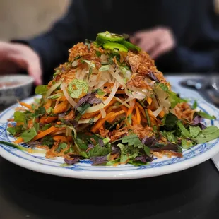 Green papaya salad.