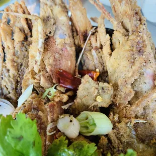 Salt and Pepper Prawns