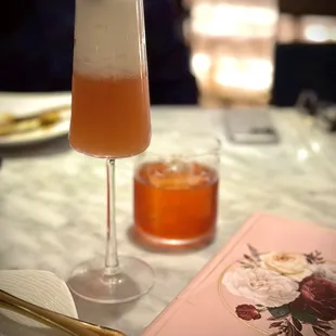 Snow storm and Negroni