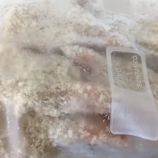 Panko breaded shrimp