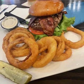 Bacon Bleu Cheese Burger