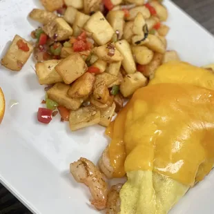 Captains catch breakfast omlette