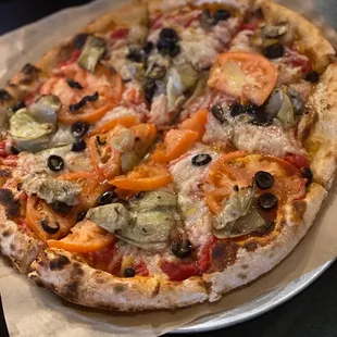 Vegan pizza