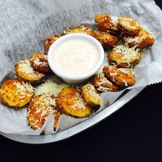 Parmesan Crusted Zucchini