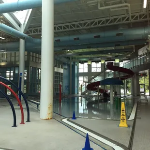 View of the kiddie pool from the lobby