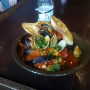 They have fisherman&apos;s stew for a special this week with fresh seafood,  it is absolutely amazing!!!!