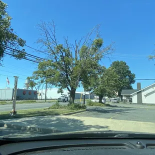Floyd's Resturant from the parking lot looking towards Graham Street.
