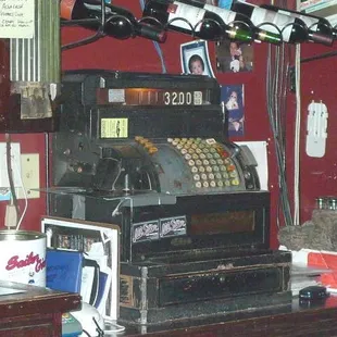 Old cash register