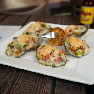 Grilled Oysters Pico