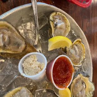 Oysters on the Half Shell