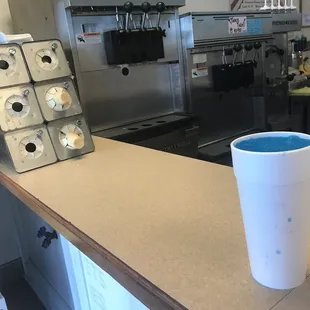 Blue Raspberry Slushie