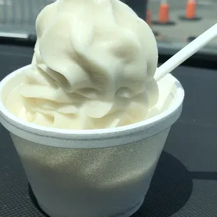 Banana sherbet - yum