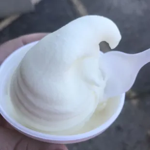 Pineapple soft serve