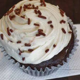 frosting and sprinkles