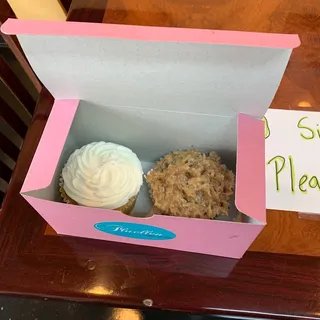 German Chocolate Cupcake