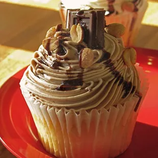 Fluff has a variety of specialty cupcakes on any given day...red velvet is delish!