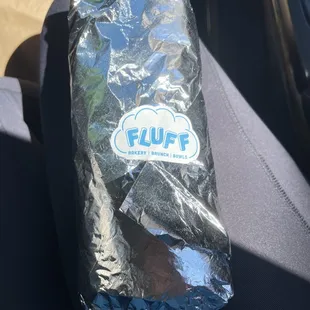 BBQ Tofu Breakfast Burrito