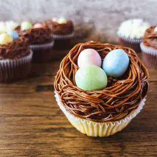 Easter Eggs Cupcakes