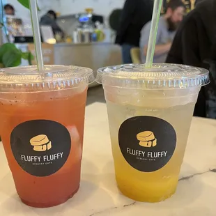 Strawberry and mango refreshers