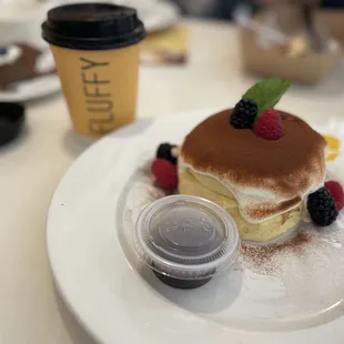 Tiramisu Soufflé Pancake