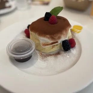 Tiramisu Soufflé Pancake