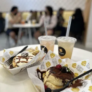 Tiramisu pancake, Nutella banana pancake