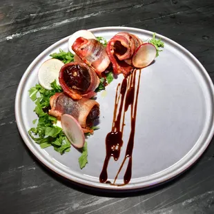 Bacon Wrapped Dates