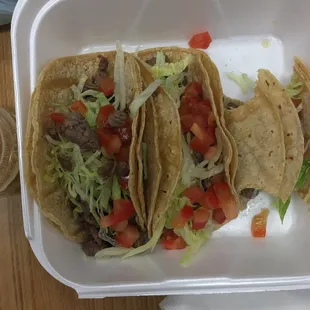 Steak tacos