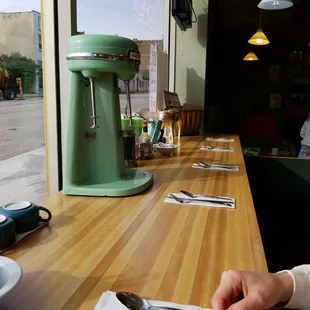 interior, sushi and sashimi