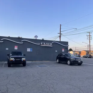 Outside view from the lot