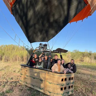 Group photo landed in the Rio Grande