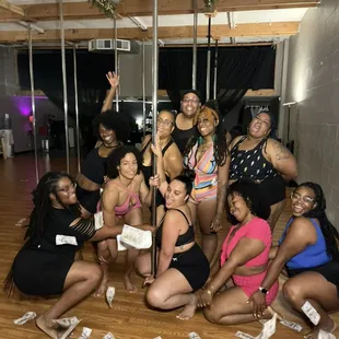 Private Pole Party group photo