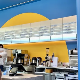 Counter &amp; Menu