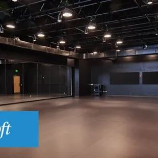 Black Box theatre at Fly Loft