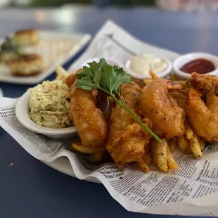 Just look at that batter.  Fried oysters were cooked perfect.  Delicious.