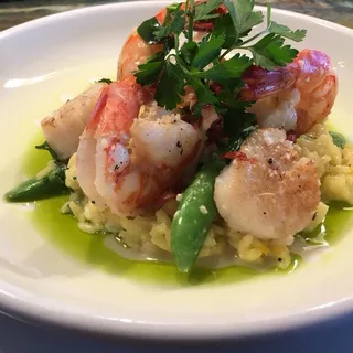 Saffron Bacon Risotto