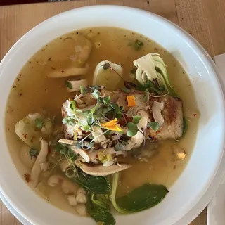 Miso-Glazed Wild Sea Bass