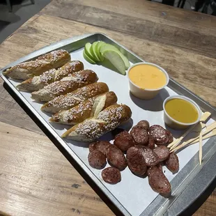 Pretzel &amp; Sausage