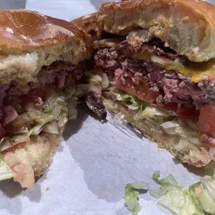 Chipotle bbq cheese burger!! Awwwwwwwwsome!