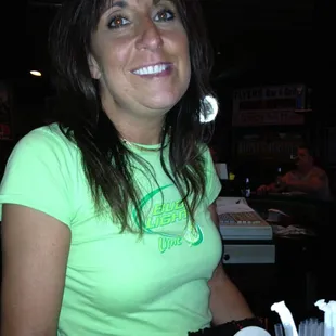 My favorite barmaid ......