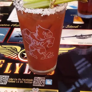 My delicious Bloody Mary!