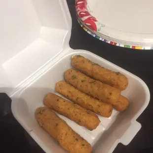 Mozzarella sticks, very good