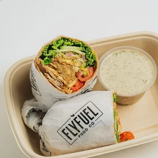 Falafel wrap