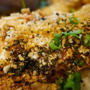 Baked Crab Stuffed Ono