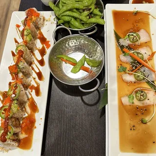 Baby Yellowtail Carpaccio with Jalapeno